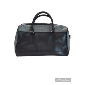 Banana Republic Black & Polka Dot bag leather purse/hand bag